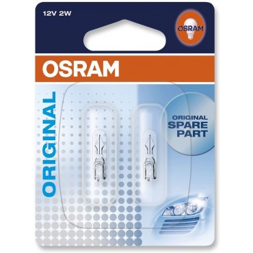 OSRAM Lighting SASU - ORIGINAL W5W 12V BLI2